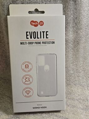 Tech21 Evolite Clear Multi-Drop Phone Case for Wiko Voix
